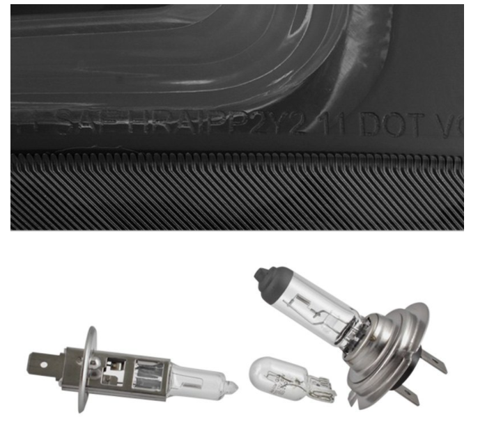Spyder® (06-14) Charger Black LED DRL Bar Projector Headlights