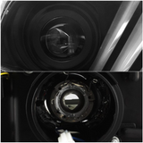 Spyder® (11-14) Mustang Black Sequential LED DRL Bar Projector Headlights (HALOGEN)