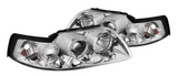Spyder® (96-04) Mustang Chrome LED Halo Projector Headlights