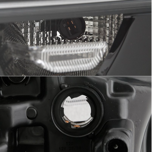 Spyder® (19-23) RAM 1500 5th Gen Black Factory Style Headlight