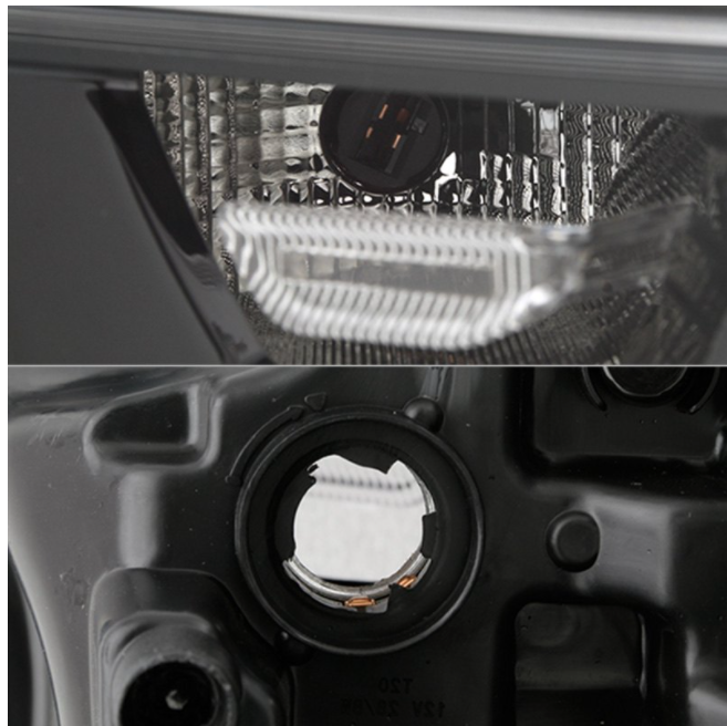 Spyder® (19-23) RAM 1500 5th Gen Black Factory Style Headlight
