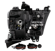 Spyder® (19-23) RAM 1500 5th Gen Black Factory Style Headlight