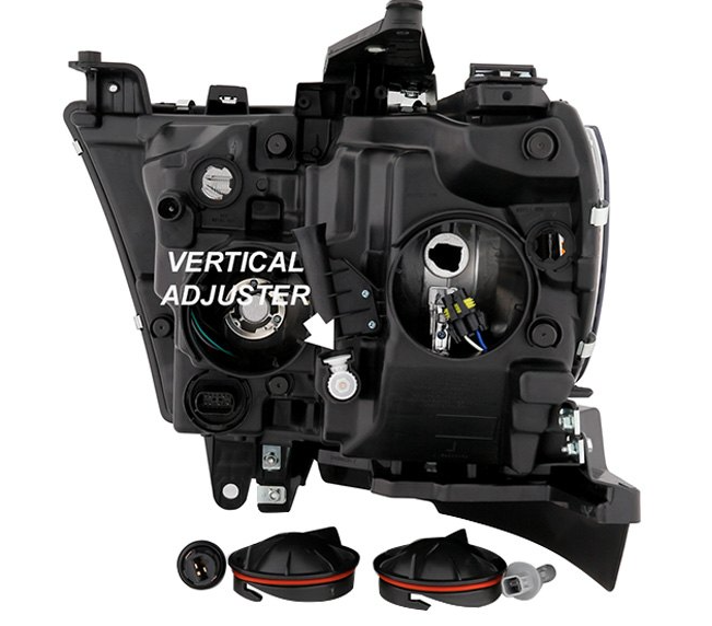 Spyder® (19-23) RAM 1500 5th Gen Black Factory Style Headlight