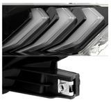 Spyder® (15-23) Mustang S550 Black Factory Style Projector LED Headlight