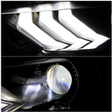Spyder® (15-23) Mustang S550 Black Factory Style Projector LED Headlight
