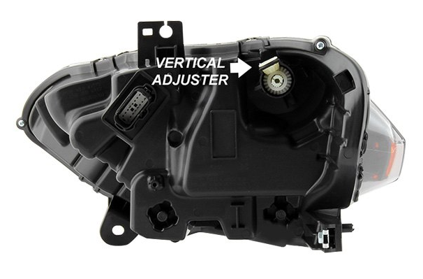 Spyder® (15-23) Mustang S550 Black Factory Style Projector LED Headlight