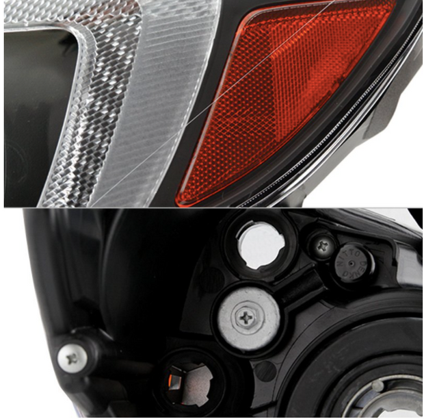 Spyder® (15-21) WRX/STI Black Factory Style Headlights