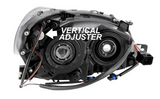 Spyder® (15-21) WRX/STI Black Factory Style Headlights