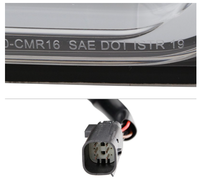 Spyder® (16-24) Camaro 6th Gen Black Sequential Fiber Optic LED Tail Lights