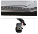 Spyder® (16-24) Camaro 6th Gen Black Sequential Fiber Optic LED Tail Lights