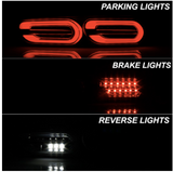 Spyder® (16-24) Camaro 6th Gen Black Sequential Fiber Optic LED Tail Lights