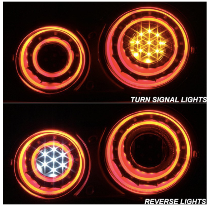 Spyder® (07-22) Nissan GT-R Black LED Tail Lights