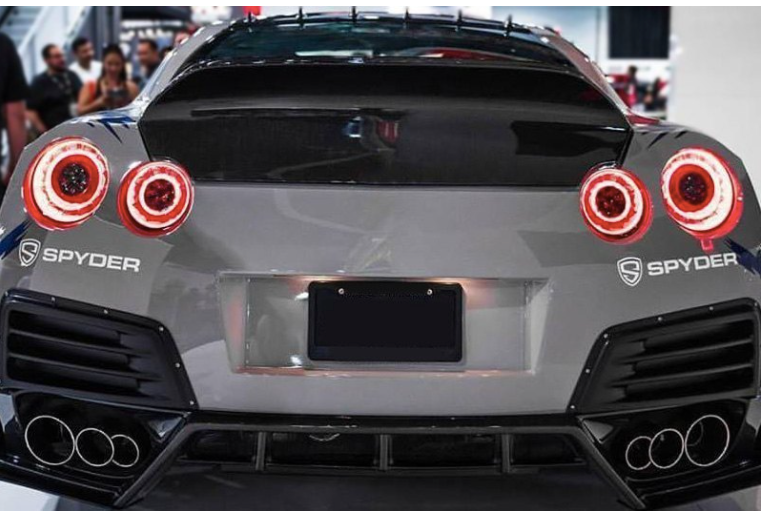 Spyder® (07-22) Nissan GT-R Black LED Tail Lights