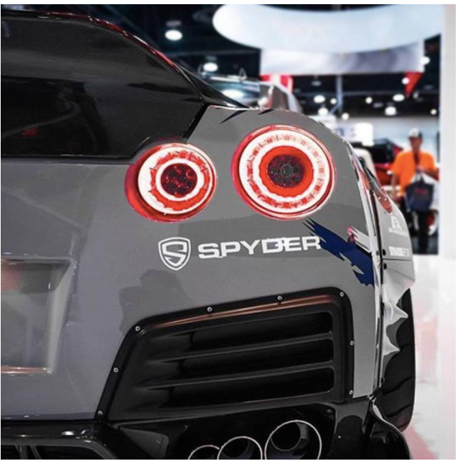 Spyder® (07-22) Nissan GT-R Black LED Tail Lights