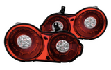 Spyder® (07-22) Nissan GT-R Chrome/Red LED Tail Lights