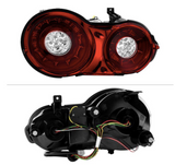 Spyder® (07-22) Nissan GT-R Chrome/Red LED Tail Lights