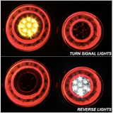 Spyder® (07-22) Nissan GT-R Chrome/Red LED Tail Lights