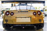 Spyder® (07-22) Nissan GT-R Chrome/Red LED Tail Lights