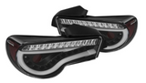 Spyder® (12-20) BRZ/FR-S/86 Black Sequential Fiber Optic LED Tail Lights