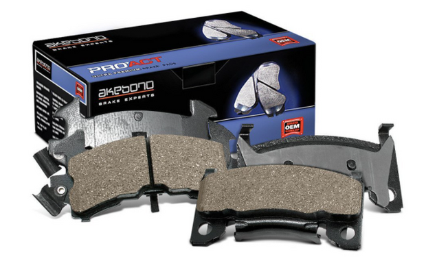 Akebono® (11-23) WK2 Pro-ACT™ Ultra-Premium Ceramic Front Disc Brake Pads