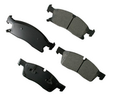 Akebono® (11-23) WK2 Pro-ACT™ Ultra-Premium Ceramic Front Disc Brake Pads