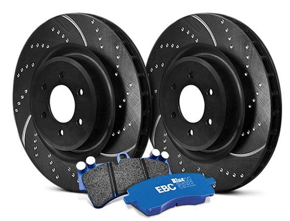 EBC® (11-23) WK2 Stage 6 Track Day Dimpled and Slotted Brake Kit