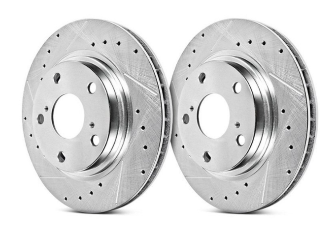Power Stop® (12-23) WK2 SRT Evolution Performance Drilled and Slotted 1-Piece Brake Rotors
