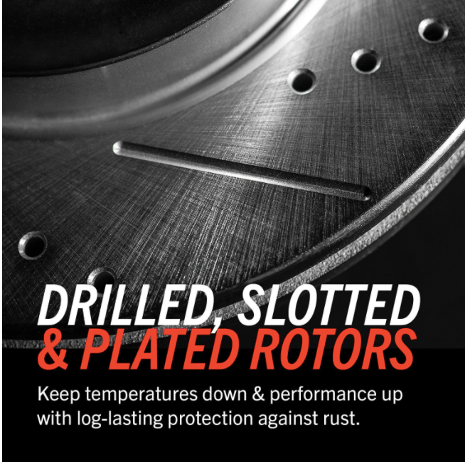 Power Stop® (12-23) WK2 SRT Evolution Performance Drilled and Slotted 1-Piece Brake Rotors