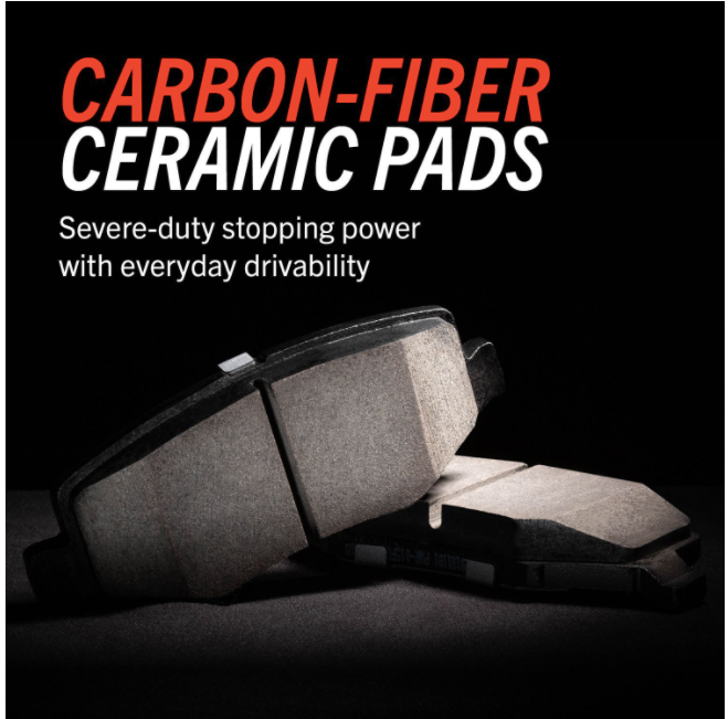 Power Stop® (04-24) GM/Mopar V8 Z26 Extreme Street Performance Carbon-Fiber Ceramic Compound Rear Brake Pads