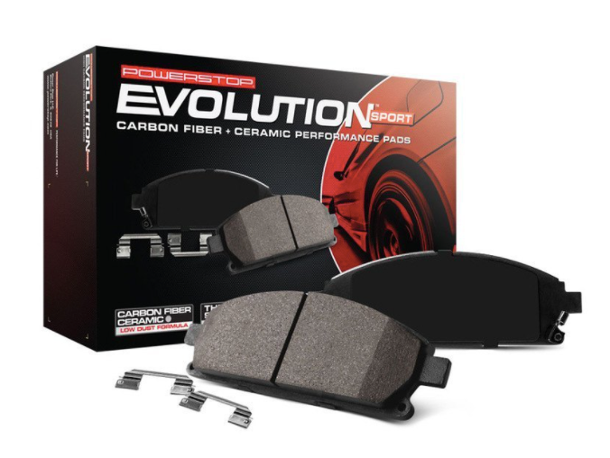 Power Stop® (12-23) WK2 SRT Z23 Evolution Sport Carbon-Fiber Ceramic Brake Pads