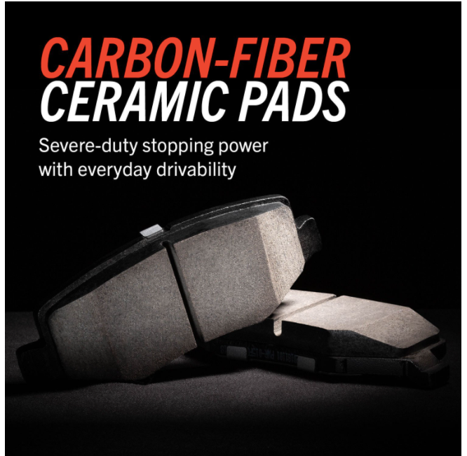 Power Stop® (12-23) WK2 SRT Z23 Evolution Sport Carbon-Fiber Ceramic Brake Pads