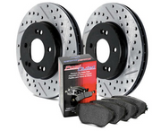 Stoptech® (12-23) WK2 SRT Street Drilled and Slotted 1-Piece Front Brake Kit