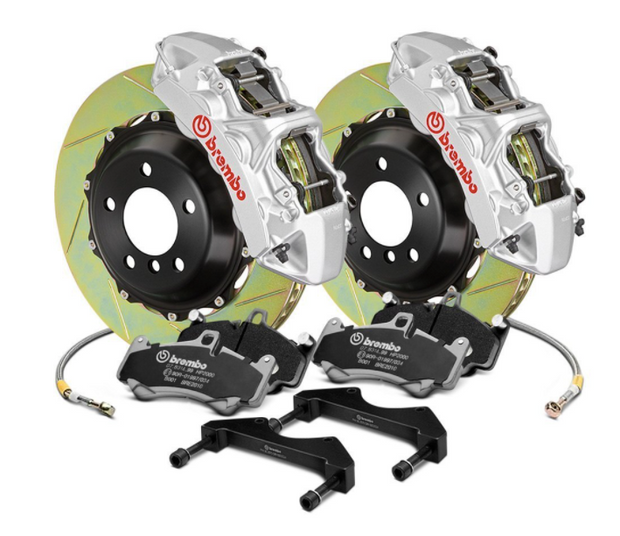 Brembo® (19-23) GM Truck/SUV GT Series Slotted 2-Piece Rotor Front Big Brake Kit