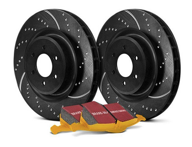 EBC® (14-20) GM Truck/SUV Stage 5 Super Street Dimpled and Slotted Brake Kit