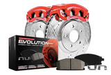 Power Stop® (14-20) GM Truck/SUV 1-Click Z23 Evolution Sport Drilled and Slotted Brake Kit with Calipers
