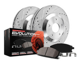 Power Stop® (14-20) GM Truck/SUV 1-Click Z23 Evolution Sport Drilled and Slotted Brake Kit