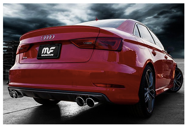 Magnaflow® (13-20) Audi S3 8V Sport Series™ 409SS Cat-Back System with Quad Rear Exit