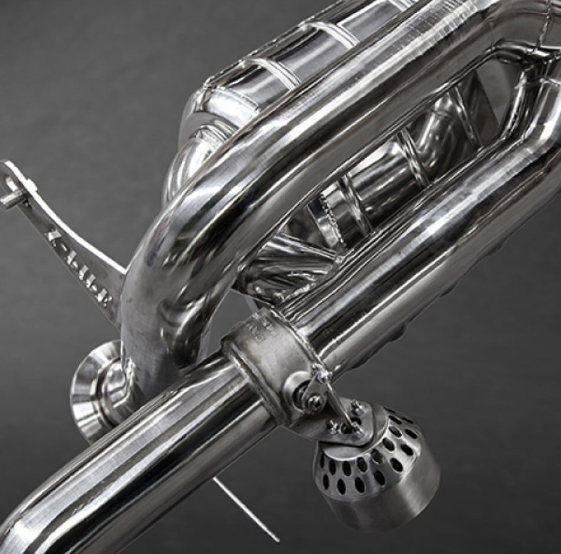 Capristo® (06-15) Audi R8 V8 Valved Exhaust System with CES3 Remote