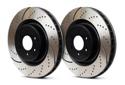EBC® (14-21) WRX 3GD Series Sport Dimpled and Slotted 1-Piece Rear Brake Rotors