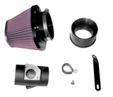 K & N ® (00-07) Subaru Impreza WRX/WRX STI 57i Series Generation I Aluminum Black Cold Air Intake System with Red Filter and Intake Pipe
