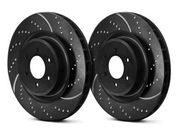 EBC® (15-19) BMW 330i Stage 5 Super Street Dimpled and Slotted Brake Kit