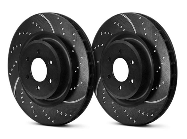 EBC® (14-15) BMW 328d Stage 5 Super Street Dimpled and Slotted Brake Kit