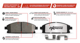 Power Stop® (20-24) Corvette Stingray Z26 Extreme Street Carbon-Fiber Ceramic Front Brake Pads