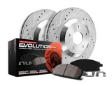 Power Stop® (19-25) GM SUV/Truck 1-Click Z23 Evolution Sport Drilled and Slotted Brake Kit