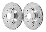 Power Stop® (19-23) GM SUV/Truck Evolution Performance Drilled and Slotted 1-Piece Brake Rotors
