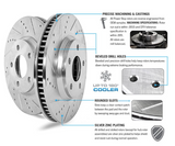 Power Stop® (19-23) GM SUV/Truck Evolution Performance Drilled and Slotted 1-Piece Brake Rotors