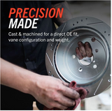 Power Stop® (19-23) GM SUV/Truck Evolution Performance Drilled and Slotted 1-Piece Brake Rotors