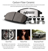 Power Stop® (19-23) GM Truck/SUV Z36 Extreme Truck and Tow Carbon-Fiber Ceramic Front Brake Pads