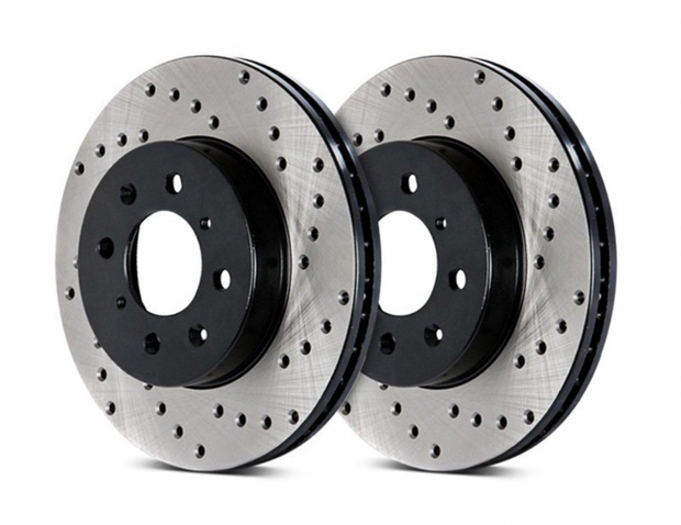 Stoptech® (16-19) ATS-V/Camaro SS Sport Drilled Rear Vented Brake Rotor (4-Piston Brembo Calipers)