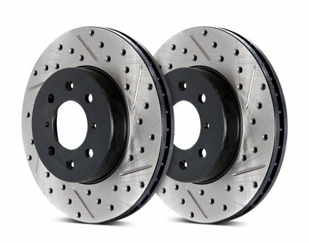 Stoptech® (10-23) CTS/Camaro V6 Sport Drilled/Slotted Vented Brake Rotor